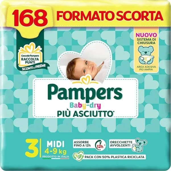 Pampers Midi – jaki rozmiar wybrać, aby zapewnić dziecku komfort?
