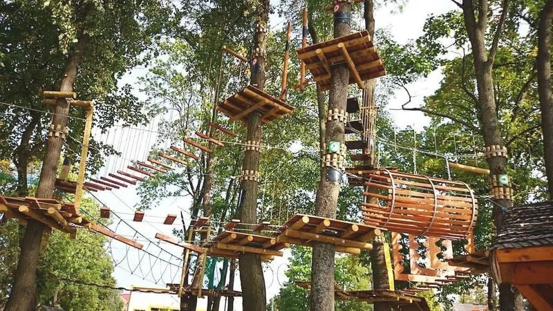 Tworzymy idealny park linowy dla dzieci – krok po kroku