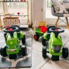FALK Traktorek Baby Claas Zielony z Przyczepką + akc. od 1 roku