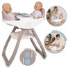 SMOBY Baby Nurse Krzesełko do Karmienia dla Bliźniąt Lalek