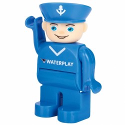 BIG Waterplay Tor wodny Rotterdam + Łódka + Figurka