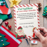Certyfikat grzecznego dziecka Boże Narodzenie
