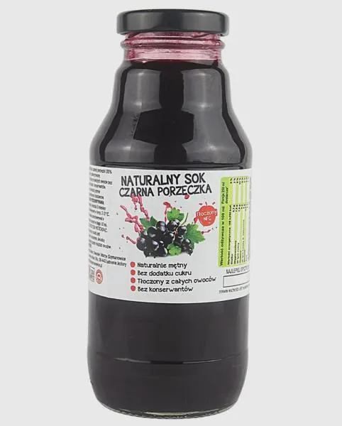 Bezpieczeństwo soku z czarnej porzeczki