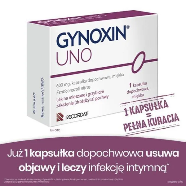 Bezpieczeństwo stosowania Gynoxinu