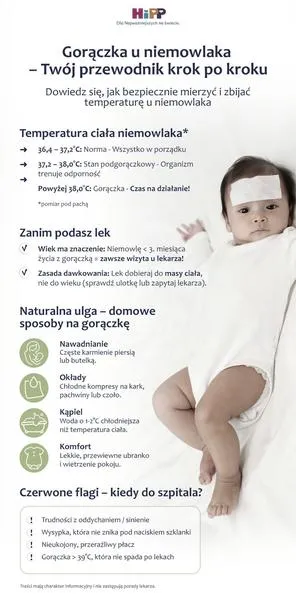 Gorączka u niemowlaka