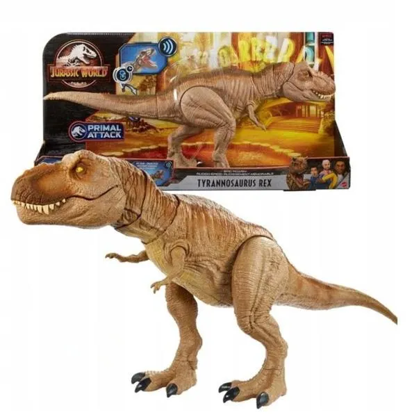Interaktywne dinozaury z funkcjami edukacyjnymi