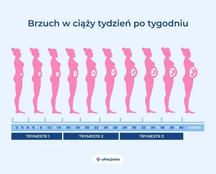 Twardniejący brzuch w ciąży