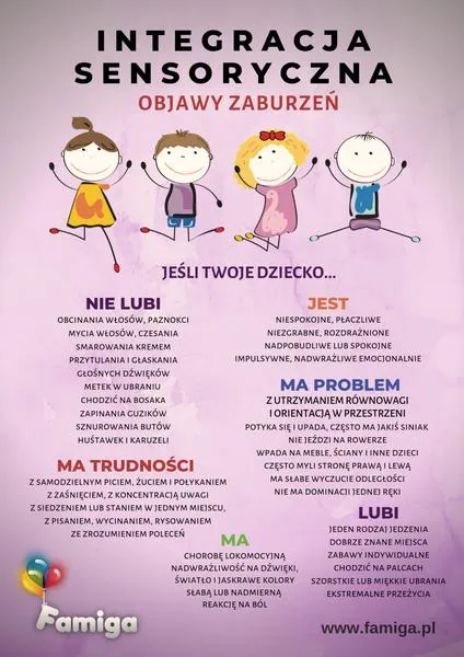 Wsparcie dla dzieci z trudnościami sensorycznymi