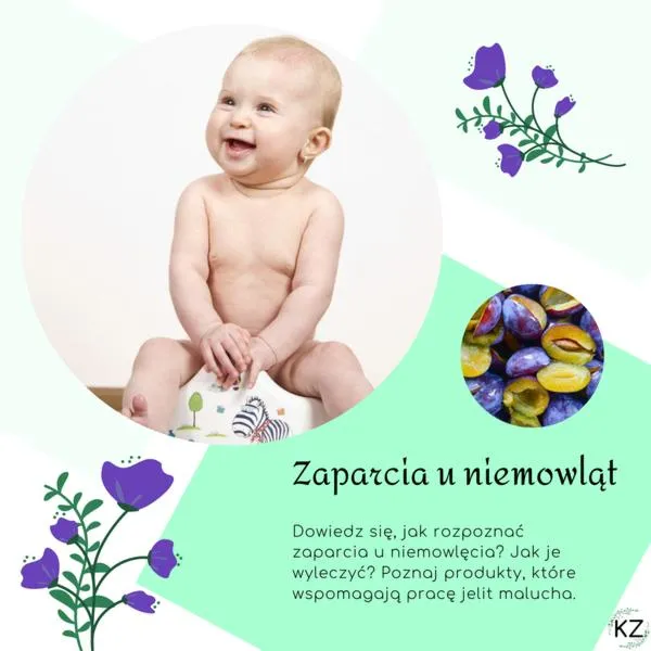 Zaparcia u niemowlaka
