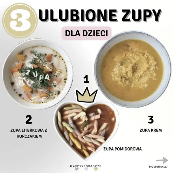 Zupy dla dzieci